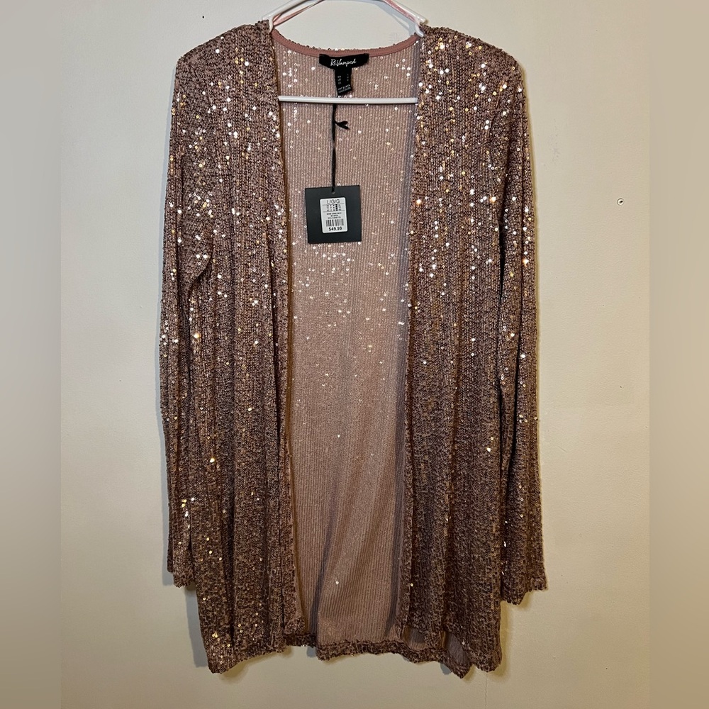 Sequin cardigan
